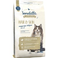 Sanabelle Hair & Skin ДОМАШНЯ ПТИЦЯ корм для котів для шкіри і шерсті 2 кг (8343002)